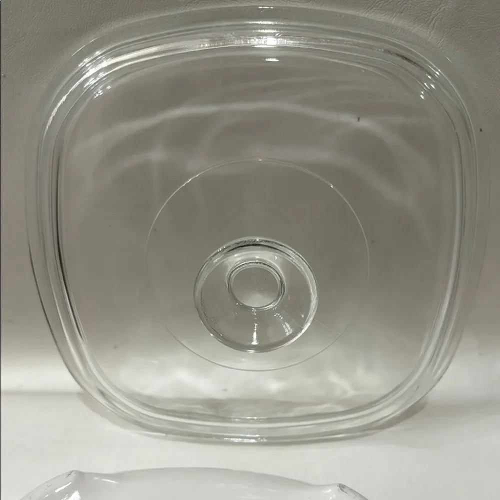 CorningWare White Casserole Dish with Glass Lid